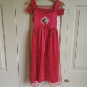 Red Elena Of Avalar Princess Kids Pajama Costume